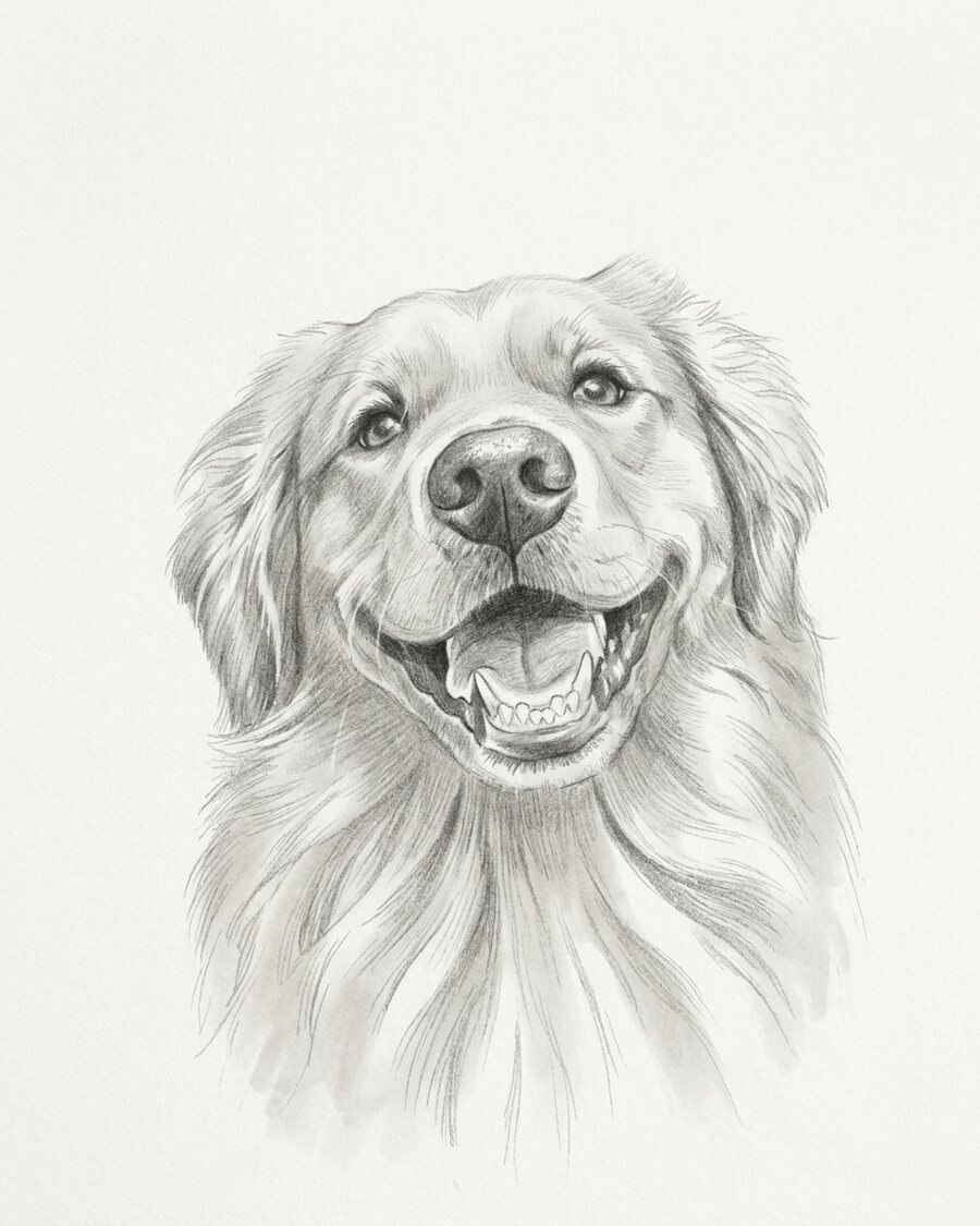 Pencil Sketch portrait